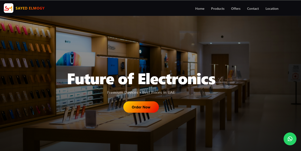 Corporate Website (Front-end)